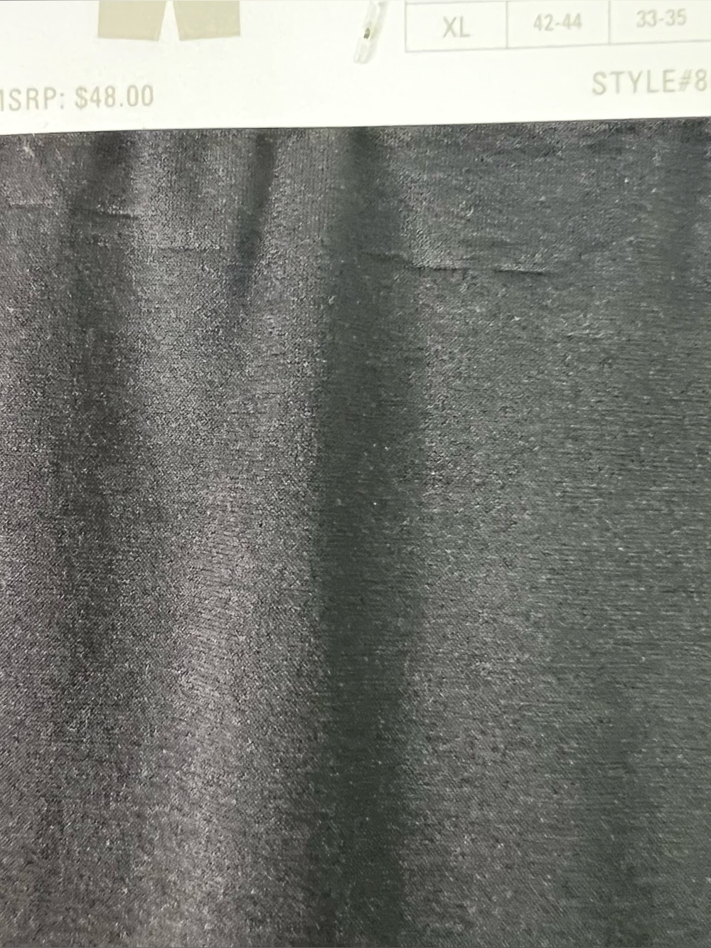 NWT IZOD Women Shapewear Medium Pkg/2 Body Smoothing Seamless Black/Gray Snags - Picture 8 of 9